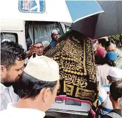 Anak Awang Adek Meninggal Dunia Pressreader