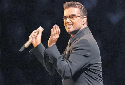  ?? ?? George Michael performs at the MEN Arena in Manchester during his 25 Live world tour in 2006.