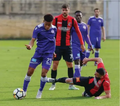  ??  ?? teams have still to play today. The Spartans had a rather easy match against a below par Saints team who never were in the match.This was the ninth positive result on the trot for Ħamrun in the League since last week they were eliminated from the FA