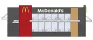  ?? SUBMITTED ?? This is an idea of how the McDonald’s at 7700 Reynolds Road in Mentor may look, if a re-imaging is approved by the city Planning Commission.
