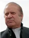  ?? Reuters ?? Nawaz Sahrif. —