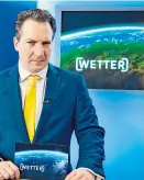  ??  ?? Der ORF liefert Stoff für Robert Palfraders Wetter-Comedy