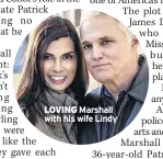  ?? ?? LOVING Marshall with his wife Lindy