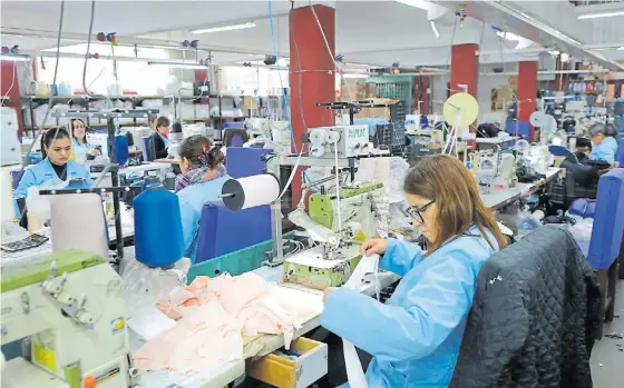  ?? ?? Desde 2022. Una de las empresas que está registrada en esta exención es la textil Selú, que da empleo a unos 270 trabajador­es.