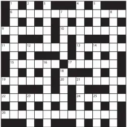  ??  ?? PRIZES of £20 will be awarded to the senders of the first three correct solutions checked. Solutions to: Daily Mail Prize Crossword No. 15,785, PO BOX 3451, Norwich, NR7 7NR. Entries may be submitted by second-class post. Envelopes must be postmarked...