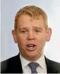  ??  ?? Education Minister Chris Hipkins says the competitiv­e funding model has failed.