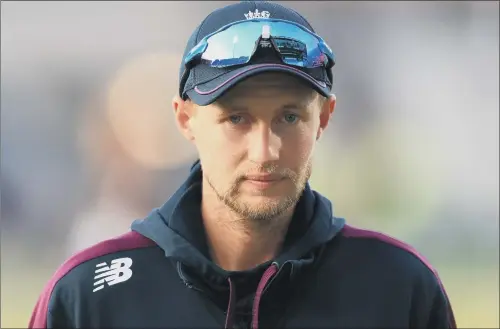  ?? PICTURE: PA ?? CONVERSION TARGET: England captain Joe Root is hoping the enforced break can benefit his game, ahead of next month’s Test series against the West Indies.