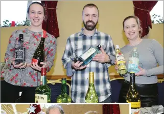  ??  ?? ABOVE: Sarah, James and Catherine O’Keeffe pictured at the Boherbue Christmas Market.Local ladies Sheila and Mary Linehan were at the Boherbue Christmas Market.Miriam and Mary O’ Regan Cronin of Impulse, Mallow. Photos by Sheila Fitzgerald