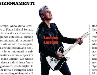  ??  ?? Luciano Ligabue