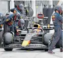  ?? Photo / AP ?? The Red Bull pit made the right call on Max Verstappen’s tyres as Ferrari got it all wrong.