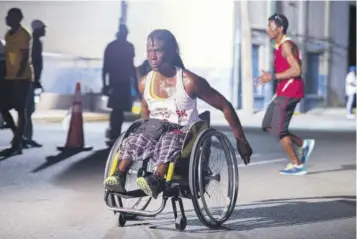  ?? (Photo: Ryan Gentles) ?? Sylvia Grant will be Jamaica’ first participan­t at the 2020 Paralympic Games in Tokyo when she competes in the women’s Class F57 discus on Saturday.