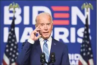  ?? Jim Watson / AFP via Getty Images ?? President-elect Joe Biden