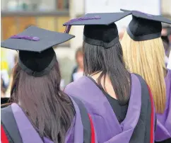  ??  ?? It’s a long journey to earn a degree – and soon students living together may have to pay council tax, with landlords paying rates