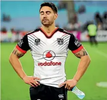  ?? PHOTOSPORT ?? Shaun Johnson had a night to forget as the Warriors crashed meekly out of the NRL finals, beaten 27-12 by Penrith.