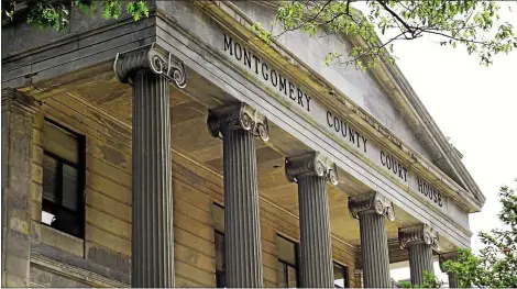  ?? MEDIANEWS GROUP FILE PHOTO ?? The Montgomery County Courthouse in Norristown.