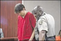  ?? CHANNEL 2 ACTION NEWS ?? Justin Hess was indicted March 9 after being accused of shooting his mother 17 times and stabbing a band and drama teacher to death.