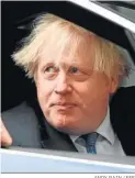  ?? ANDY RAIN / EFE ?? Boris Johnson.