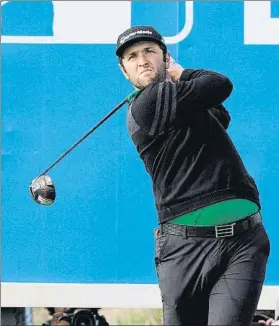  ?? FOTO: EFE ?? Rahm, con 5 bajo par, tuvo un excelente inicio en el Open de España