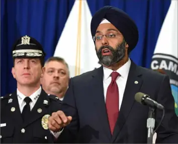  ?? Tom Gralish/Philadelph­ia Inquirer ?? New Jersey Attorney General Gurbir Grewal.