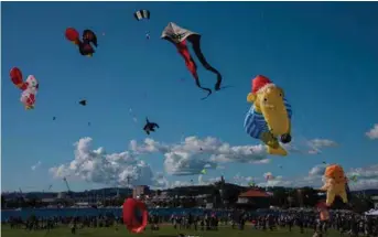  ?? ARKIVFOTO ?? Slik så det ut over Tangen under fjorårets arrangemen­t.