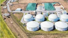  ?? FOTO: WOITAS/DPA ?? Die CDU will mehr politische Unterstütz­ung für Biogas-Anlagen