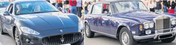  ?? Pictures: Julia Harries ?? Just some of the cars that pulled up at the prom.