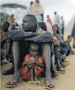  ?? — GETTY IMAGES FILES ?? Despite the looming risk of famine in Somalia, many families in wartorn Yemen are fleeing to escape the conflict.