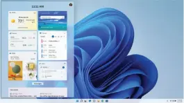  ?? ?? What will Windows 11 Widgets look like in a year’s time?