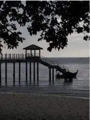  ?? — LIM beNG TaTT/The star ?? Pantai Kerachut is a remote beach located in the Penang National Park.