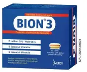  ??  ?? Maintain your vitality all day long with BION 3.