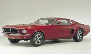  ?? FORD ?? The Ford Mustang Mach 1 concept from 1966