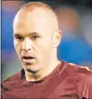  ??  ?? ANDRES INIESTA