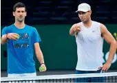  ??  ?? World No.1 tennis player Novak Djokovic (left) and No.2 Rafael Nadal in this file photo.