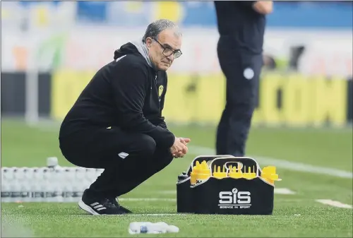  ??  ?? Leeds United head coach Marcelo Bielsa has been impressed with the job opposite number Chris Wilder has done at Sheffield United.