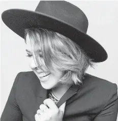  ??  ?? Serena Ryder is changing the setlist for every show on her current tour.