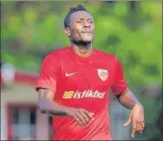  ?? GETTY IMAGES ?? ■ Ghana striker Asamoah Gyan will replace Nigerian Bartholome­w Ogbeche, who moved to Kerala Blasters.