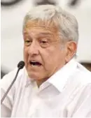  ??  ?? “Si es, como dice él, ‘un buen negocio’, pues que lo haga con su dinero”
ANDRÉS MANUEL LÓPEZ OBRADOR Candidato por Morena-PES-PT