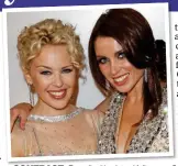  ??  ?? CONTRAST: Dannii with sister Kylie and, right, in this week’s You magazine