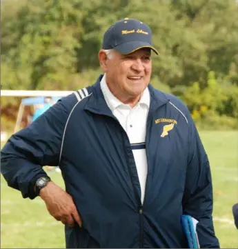  ?? Karen Agostinell­a ?? Mike Agostinell­a recently retired as a coach of track and field and cross country after 54 years at Mt. Lebanon and Pitt.