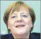  ??  ?? ANGELA MERKEL