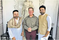  ??  ?? In good company: Michael Portillo began his documentar­y series in India