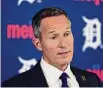  ?? Carlos Osorio/Associated Press ?? Detroit Tigers team owner Chris Ilitch.