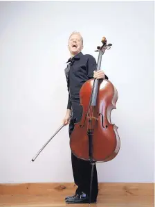  ??  ?? Cellist Joseph Johnson is the principal cellist with the Santa Fe Opera Orchestra.