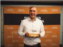  ?? Foto arhiv podjetja ?? Luka Rutar, direktor nabave v Danfossu Trati, je nabavni menedžer leta 2021.