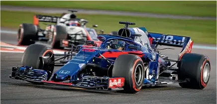  ??  ?? In the second part of the season, Hartley had the pace. But he still finished only 19th of 20 drivers for the season.