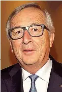  ??  ?? Ungewohnt selbstkrit­isch: Kommission­schef Juncker.