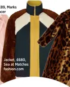  ??  ?? Jacket, £680, Sea at Matches fashion.com