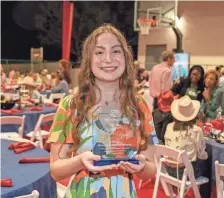  ?? PROVIDED BY BGCSDC ?? Bianca D., the 2024 Boys & Girls Clubs of Sarasota and DeSoto Counties Youth of the Year, is a senior at North Port High School and a member of the Lee Wetheringt­on Boys & Girls Club.