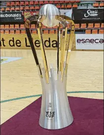  ?? FOTO: WSEUROPE ?? Voltregà y Braga lucharán
hoy en Lleida por este trofeo
