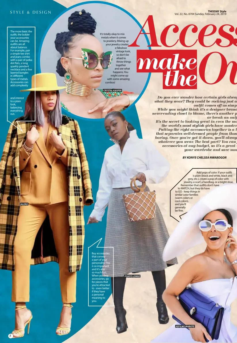 ACCESSORIES MAKE THE OUTFIT - PressReader